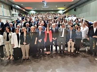 El acto de bienvenida a los residentes se celebró en la Facultad de Economía y Empresa de la Universidad de Murcia