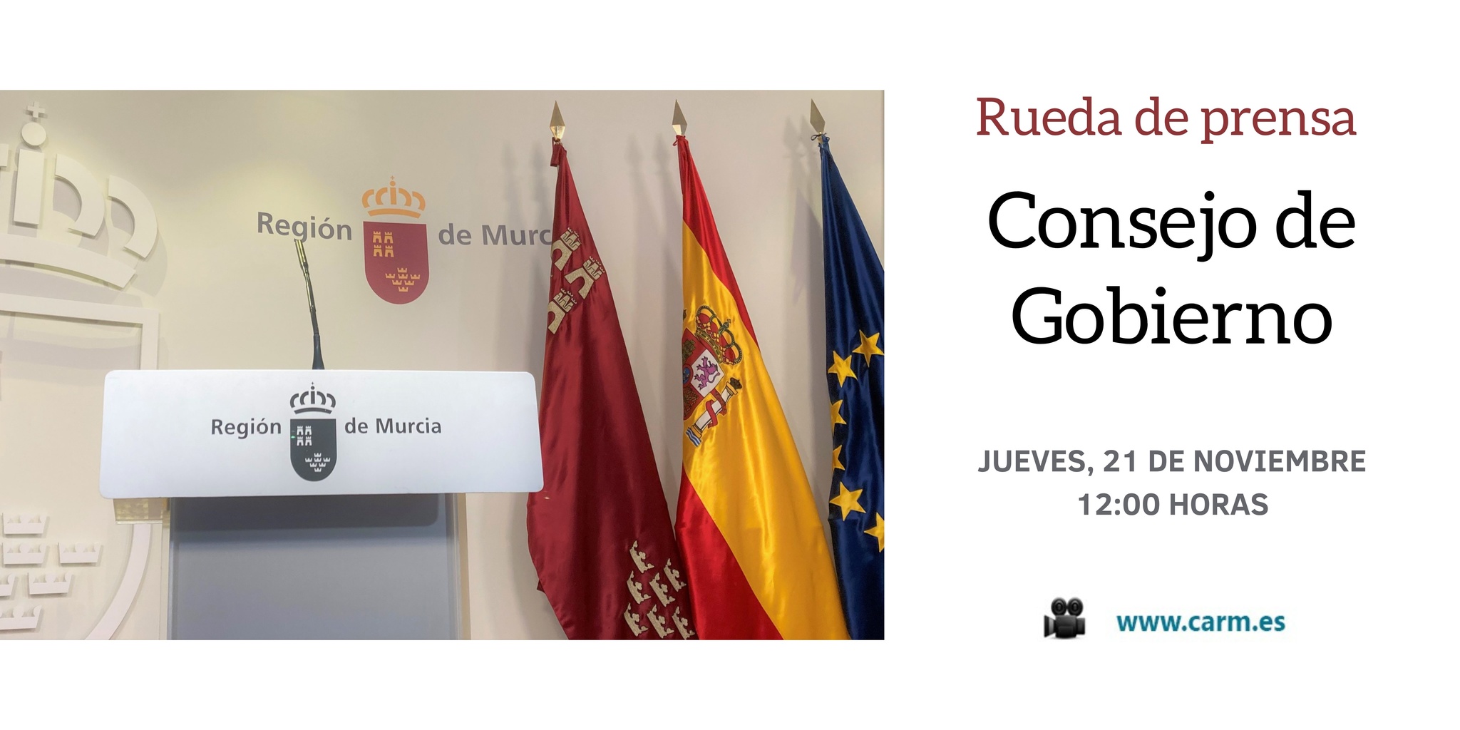 Rueda de prensa Consejo de Gobierno