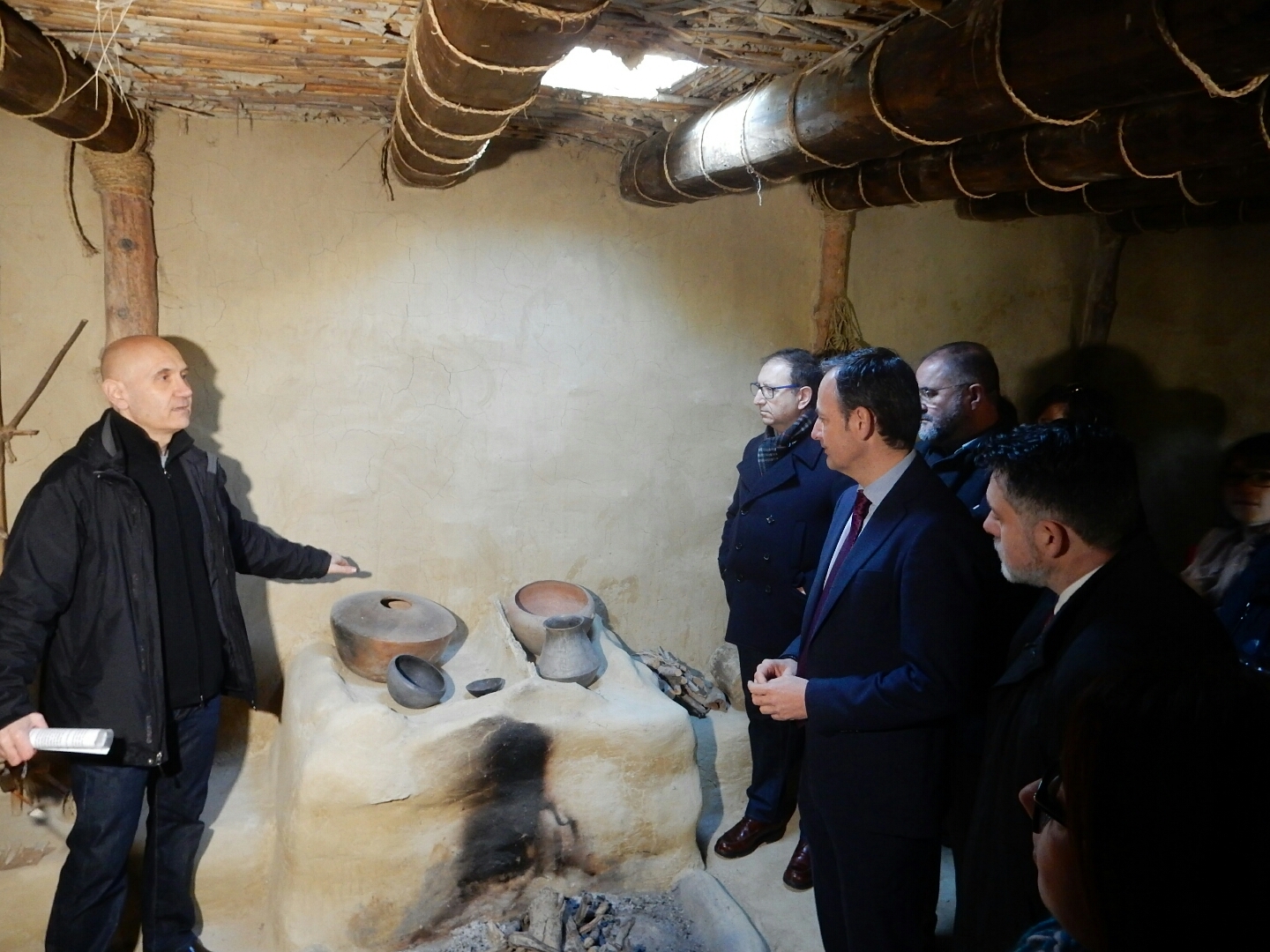 Imágenes de la visita al yacimiento arqueológico de La Bastida (I)