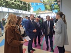 El consejero de Educación, Formación Profesional y Empleo, Víctor Marín, visitó hoy el V Foro de Empleo de Alcantarilla (2).