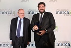 López Miras recoge el premio Merca2 para la Región de Murcia en materia de emprendimiento