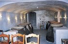 Finca Castillo de Luzón. Vista de la bodega que se ha rescatado para el complejo hotelero
