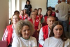 La consejera de Política Social, Familias e Igualdad, Conchita Ruiz, durante el acto de presentación de la campaña 'Vuelta al Cole Solidaria' (2)