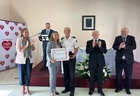 La consejera de Política Social, Familias e Igualdad, Conchita Ruiz, durante la entrega de la Medalla de Oro de la Fundación Hospitalidad Santa T...