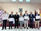 La consejera de Política Social, Familias e Igualdad, Conchita Ruiz, durante la entrega de la Medalla de Oro de la Fundación Hospitalidad Santa Teresa...