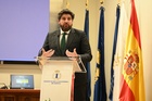 El presidente de la Región de Murcia, Fernando López Miras, participa en el I Foro Liberdefensa 'La industria española de defensa: instrumento de...