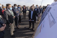 El jefe del Ejecutivo regional inaugura el tramo 2 de la Ronda Central de Lorca