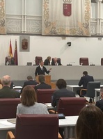 El consejero de Presidencia, Portavocía y Acción Exterior, Marcos Ortuño, compareció hoy ante el pleno de la Asamblea que aprobó la convalidación...