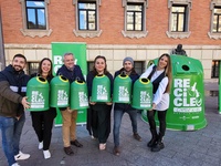 La secretaria autonómica de Energía, Sostenibilidad y Acción Climática, María Cruz Ferreira, presenta la campaña 'Recicleo, otro nivel', organizada...