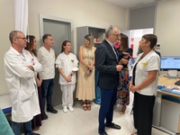 El consejero de Salud, Juan José Pedreño, presentó el plan de atención sanitaria en los centros y dispositivos del SMS en verano
