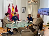 Reunión con la alcaldesa de Cartagena