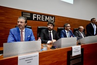 El presidente de la Comunidad, Fernando López Miras, clausura la 47 Asamblea General de la Federación Regional de Empresarios del Metal de Murcia...