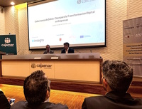 Un momento de la inauguración de la jornada 'Gobernanza de datos: clave para la transformación digital en empresas'.