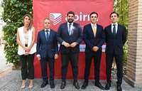 López Miras mantiene un encuentro con la Asociación de Promotores Inmobiliarios de la Región de Murcia