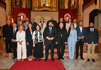 El jefe del Ejecutivo regional, Fernando López Miras, preside el acto de inauguración del primer Encuentro Internacional de Ciudades Jubilares