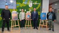 El consejero de Medio Ambiente, Universidades, Investigación y Mar Menor, Juan María Vázquez, durante el acto de entrega de premios del II Concurso...