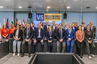 Foto de familia de los participantes en el Foro celebrado en LALIGA.