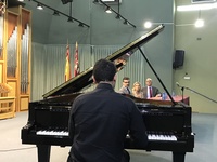 La consejera de Educación, Juventud y Deportes, Adela Martínez-Cachá, inaugura el curso académico de las Enseñanzas Elementales y Profesionales de la Región en el Conservatorio Superior de Música 'Manuel Massotti Littel' de Murcia