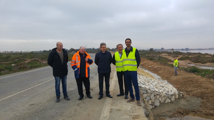 La Comunidad concluye las obras de la carretera de conecta Los Belones, Los Nietos y Los Urrutias