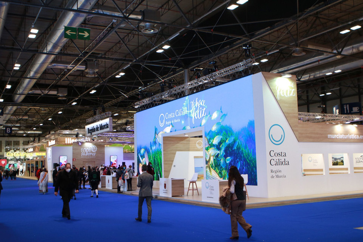 El stand de la Región, premiado por la organización de Feria Internacional de Turismo, duplicó este año su espacio y mejoró también de ubicación para aumentar su visibilidad.