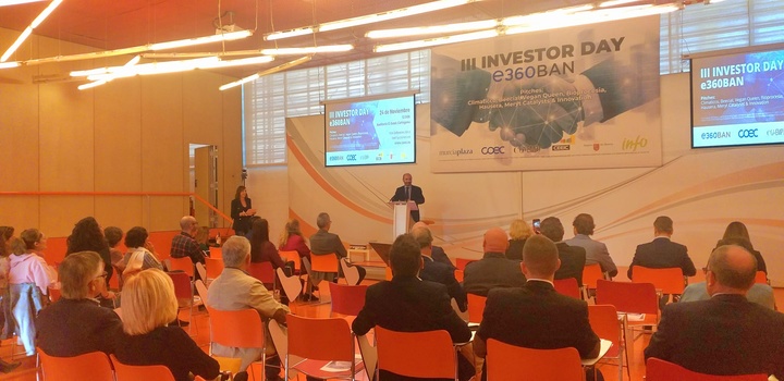 Seis empresas emergentes presentan sus proyectos en el 'III Investor Day e360BAN' para captar inversores