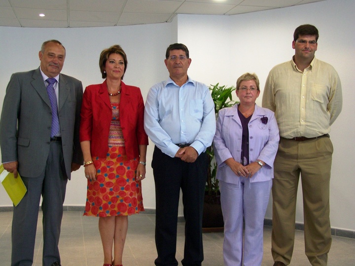  - El consejero de Educación inaugura las obras realizadas en el  colegio público Las Lomas de Águilas