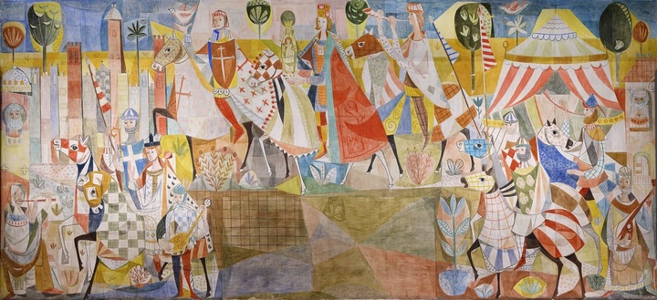 Imagen del artículo La Comunidad expone el mural de Carpe del Museo Arqueológico desde mañana hasta el 23 de junio