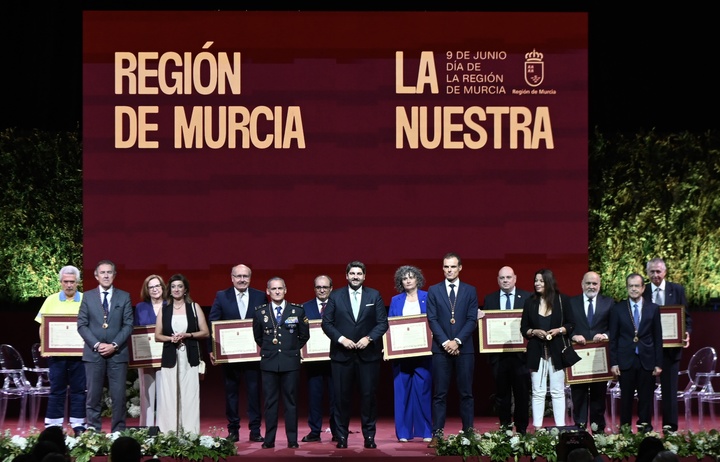 Acto institucional con motivo del Día de la Región de Murcia