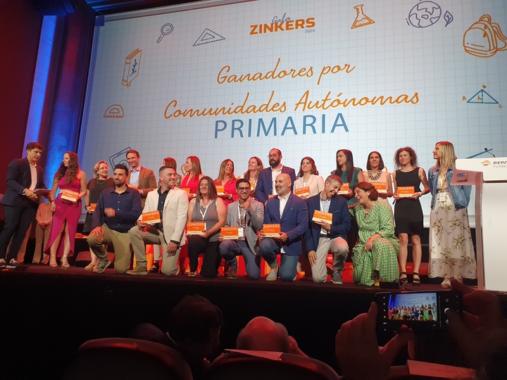 El CEIP Carthago de Cartagena y el Colegio Nuestra Señora del Carmen de La Unión, ganadores de los Premios Zinkers de la Fundación Repsol