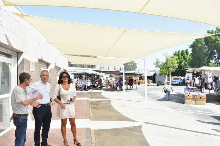 Las ayudas de la Comunidad para los ayuntamientos permiten mejorar parte del recinto ferial del Huerto de la Rueda en Lorca