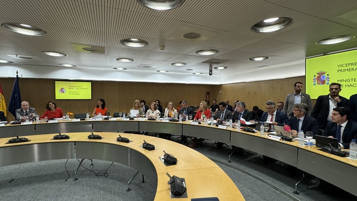 Un momento de la celebración del Consejo de Política Fiscal y Financiera