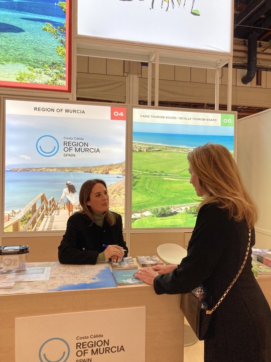 Una imagen de la participación de la Región de Murcia en la feria Matka de Helsinki.