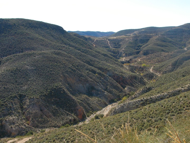 Rambla de Nogalte en Puerto Lumbreras.