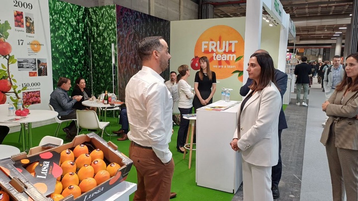 La consejera Sara Rubira participa en la inauguración de la feria Fruit Attraction en Madrid