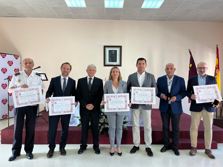 La consejera de Política Social, Familias e Igualdad, Conchita Ruiz, durante la entrega de la Medalla de Oro de la Fundación Hospitalidad Santa Teresa (1)