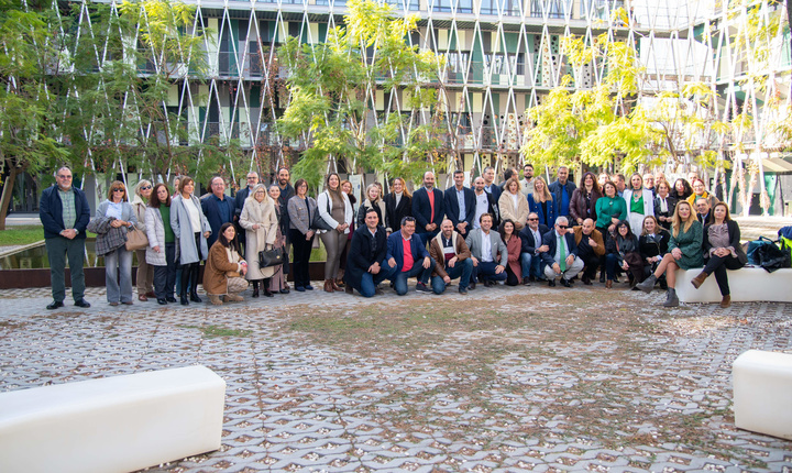 Participantes en el acto de entrega de los Premios Emprendedor Excelente