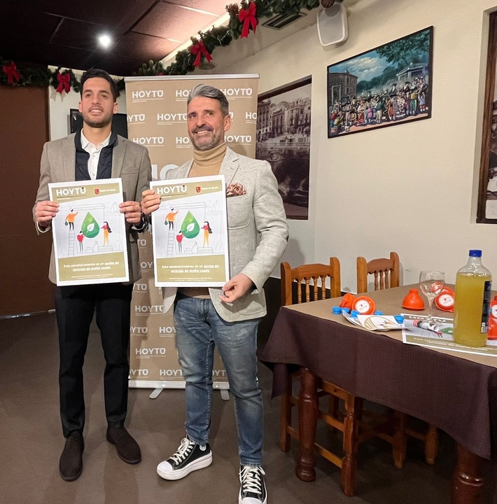 Presentación de la campaña para favorecer el reciclaje de aceite.