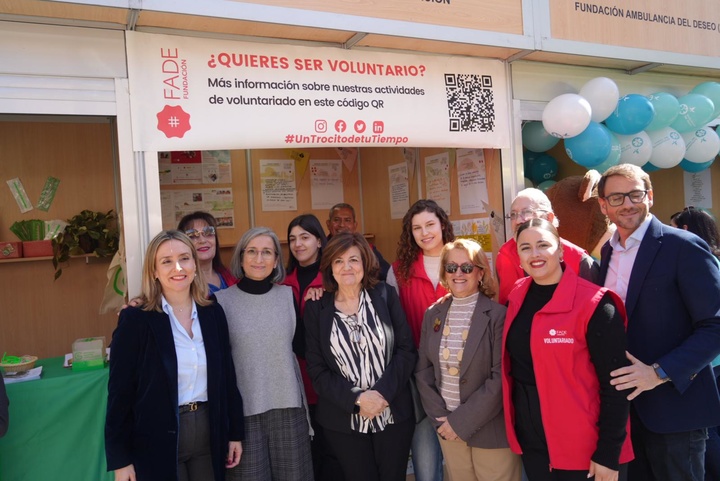 La consejera de Política Social, Familias e Igualdad, Conchita Ruiz, durante la inauguración de la XXIV Muestra Internacional de Voluntariado de la UCAM