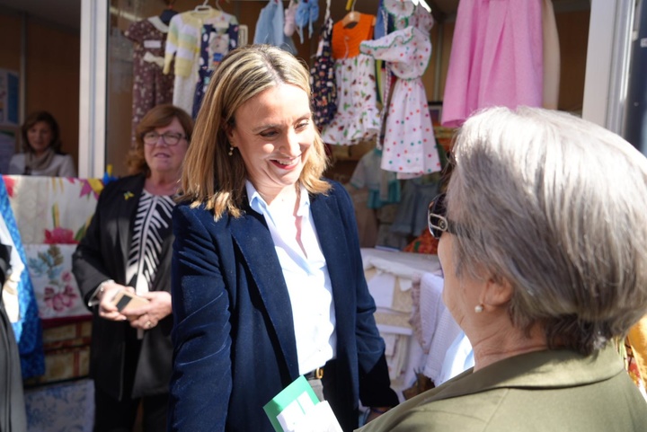 La consejera de Política Social, Familias e Igualdad, Conchita Ruiz, durante la inauguración de la XXIV Muestra Internacional de Voluntariado de la UCAM (2)