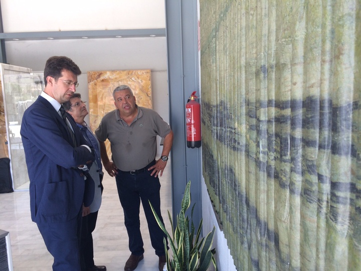 Visita empresa mármoles de Lorca