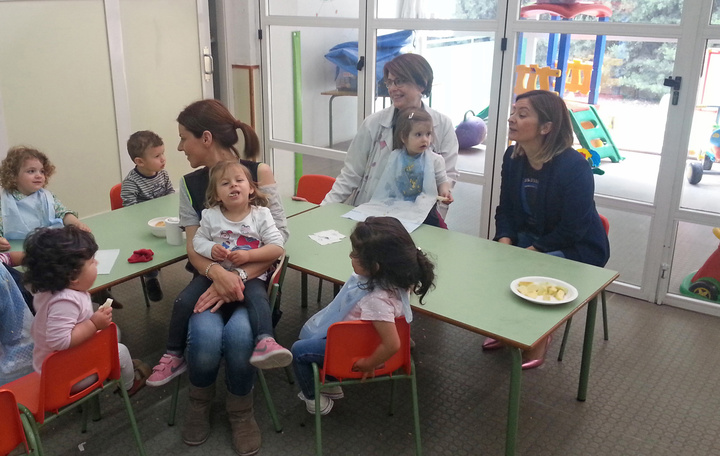 Visita a la escuela infantil Infante Juan Manuel