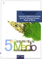 Portada de "Conocimiento del medio natural, social y cultural : contenidos digitales del currículo para 5º de Educación Primaria, Región de Murcia"