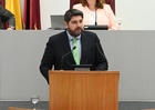 López Miras, durante el Debate sobre el Estado de la Región