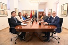 Primer Consejo de Gobierno tras la toma de posesión de los nuevos consejeros Jorge García Montoro y Marisa López Aragón