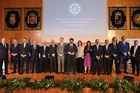 El jefe del Ejecutivo autonómico, Fernando López Miras, presidió hoy el acto de toma de posesión del nuevo rector de la Universidad Politécnica de...