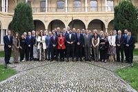 El jefe del Ejecutivo autonómico, Fernando López Miras, inaugura la Asamblea General de la Conferencia de Rectores de las Universidades Españolas...