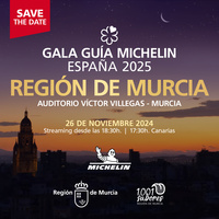 Cartel de Gala de la Guía Michelin 2025.