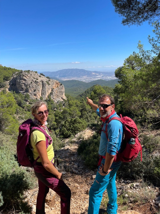 Visita de periodistas neerlandeses para conocer el Parque Regional de Sierra Espuña (02).