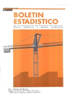 Portada de "Boletín Estadístico nº18"